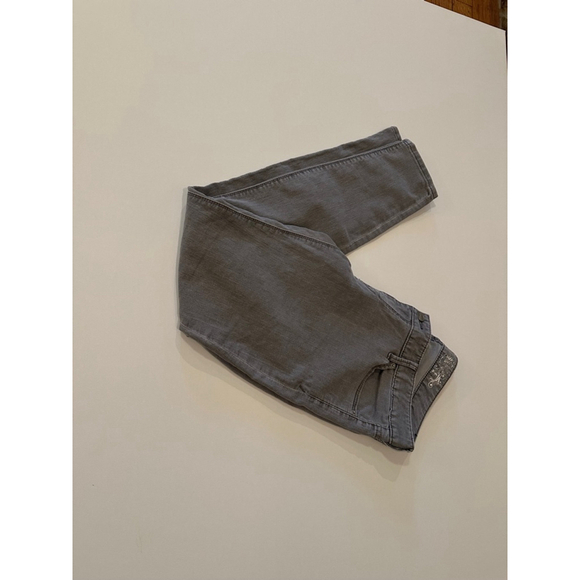 Women's‎ Express Gray Jeans Leggings Size 10 Zelda Slim Ultra Low rise - Picture 2 of 9